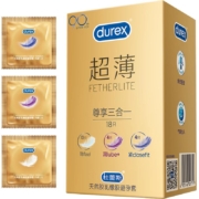 Durex 杜蕾斯 尊享三合一 超薄避孕套 18只