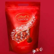Lindt 瑞士莲 Lindor系列 牛奶夹心巧克力球 2KG装（约160颗）