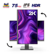 限移动端、京东百亿补贴：ViewSonic 优派 VX2762-2K-HD 27英寸 IPS FreeSync 显示器（2560×1440、75Hz、HDR10）