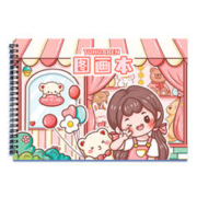 2日11点：阿咕呀 A4图画本随机 30张*2本