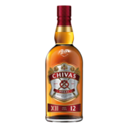 芝华士(Chivas)12年苏格兰调和型威士忌洋酒1000ml(1L)(裸瓶)