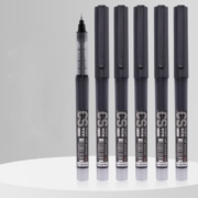 微信小程序：白雪 CS笔尖 直液式走珠笔 0.5mm T1277 黑色 6支