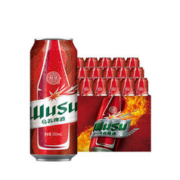 WUSU 乌苏啤酒 大红红乌苏 500ml*18罐