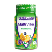 vitafusion碘化钾美国进口成人VC复合维生素提高免疫力维生素C软糖70粒