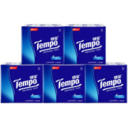 Tempo 得宝 天然无香4层加厚60小包手帕纸便携式餐巾纸