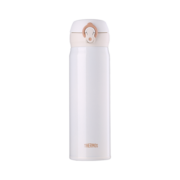 膳魔师（THERMOS）保温杯男女不锈钢水杯子大容量保冷防漏弹盖学生情侣杯JNL系列 珍珠白(502-PRW) 500ml