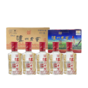 京东百亿补贴：泸州老窖 六年窖头曲125ml*24瓶白酒整箱装52度小酒小瓶 整箱装