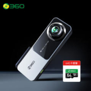 360 行车记录仪K580 隐藏式+64G卡