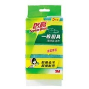 概率券、plus会员：3M 洗碗布 百洁布思高 G6215 5片装
