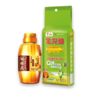 胡姬花 古法小榨花生油 清香稻500g+胡姬花花生油158ml