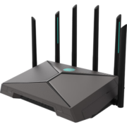 华硕（ASUS）天选路由器电竞游戏路由器|WiFi6双频穿墙王|游戏电竞加速|双2.5G口|疾速6000M|家长路由