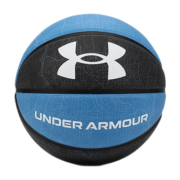 安德玛（Under Armour） 篮球7号标准球街头水泥地室外比赛专业成人青少年球防滑耐磨篮球 7号 21520110-990科技蓝