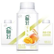 yili 伊利 畅轻 0添加燕麦芒果口味250g*4 低温酸奶果粒风味发酵乳早餐牛奶