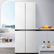 京东百亿补贴：TCL 407升大容量养鲜冰箱十字对开门四开门 R407V3-U