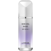 兰芝(LANEIGE) 隔离霜雪纱丝柔水光防晒男女提亮肤色PA++ 韩版原装进口 40号紫色30ml  偏黄肤色SPF25