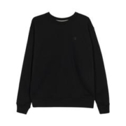 Champion 冠军左胸暗标小logo纯色加绒圆领运动卫衣上衣