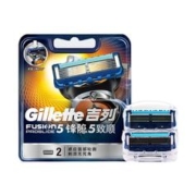 京东PLUS：Gillette 吉列 锋隐5致顺刀头 2刀头