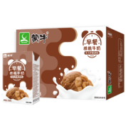 蒙牛 早餐奶 核桃味牛奶 礼盒装 250mL*16盒 *2件