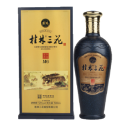 GUILIN SANHUA 桂林三花 三花酒M3+三花酒M6 50%vol+52%vol 米香型白酒 500ml*2瓶 礼盒装