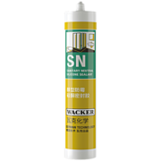 瓦克（WACKER）SN防霉玻璃胶马桶防水密封胶美容胶硅胶结构胶厨卫封边胶  透明