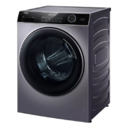 预售、PLUS会员：Haier 海尔 纤美系列 XQG90-BD14126L 滚筒洗衣机 9kg 星蕴银