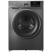 双十一预售、京东plus: 美的（Midea）滚筒洗衣机全自动10公斤家用大容量 轻净直驱系列 健康除菌螨 祛顽渍 直驱变频 1.08超高洗净比 MG100V630DE