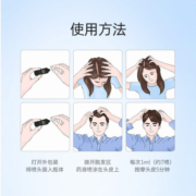 官方授权】蔓迪 米诺地尔酊 90ml男性型脱发斑秃防脱育发生发秃头发际线高曼迪增发液 1盒大盒装【2瓶装共180ml，送3重好礼】
