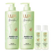 力士（LUX）精油香氛系列清新小苍兰香氛洗发露470g*2送洗发露100g*2去屑留香