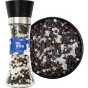 178g昔日印象海盐黑胡椒低脂研磨瓶胡椒粒混合现磨调料牛排调味料