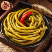 吴老倌 四川泡豇豆老 350g*5袋 赠400g酸菜