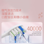 博皓（prooral）T33声波电动牙刷护齿压感提醒成人充电式情侣送礼生日礼物 白雪