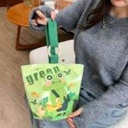 青妮美 可爱卡通包 青蛙邮差