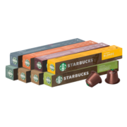 星巴克（Starbucks）Nespresso浓遇胶囊咖啡 精选黑咖啡组合8条装 瑞士进口