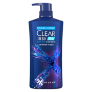 清扬（CLEAR）男生去屑蓬松洗发水冰海净透香调650g 海盐辣薄荷洗发露洗头膏C罗