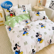 Disney 迪士尼 床上四件套 萌趣米奇 1.2m床