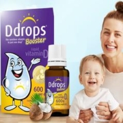 可凑 Ddrops儿童维生素D3滴剂600iu