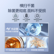 松下洗衣机官方旗舰店全嵌全自动洗衣机烘干机一体机 银河蓝pro