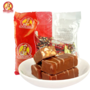 slavyanka 斯拉夫 巧克力味花生夹心糖果500g