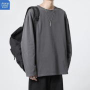 JEANSWEST 真维斯 男士圆领纯棉长袖T恤H8-33-171029-4