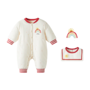 京东百亿补贴：BABYLOVE 娃爱的蓓蓓 婴儿恒温棉棉服  冬装  BBLPA223255