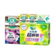 花王乐而雅零触感超瞬吸日夜用组合115片