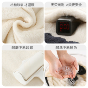 男童法兰绒睡衣秋冬季女童宝宝分体加绒加厚儿童珊瑚绒家居服套装