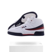 FILA 斐乐 美国直邮Fila斐乐男士运动鞋训练鞋白色平底高帮系带经典简约百搭