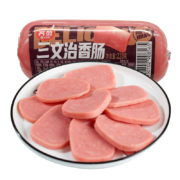 超级补贴：齐赞 三文治香肠 220g*5支