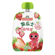 plus 果乐士 果汁果冻 吸吸冻 草莓味60g*1袋*2件