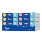 舒洁（Kleenex）抽纸纸巾 小熊印花软抽纸抽 120抽*16包（婴儿可用）