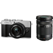 亚马逊销冠！OLYMPUS 奥林巴斯 奥之心  PEN E-P7 相机套装(机身+40-150mm长焦镜头+14-42mm短焦镜头）