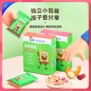 BEAZERO 未零 海绵宝宝溶豆高钙蔬菜溶豆16g*1盒儿童零食溶豆豆小吃