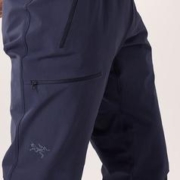 ARC'TERYX 始祖鸟 ARC’TERYX始祖鸟 GAMMA JOGGER 防风 男子 软壳长裤 Black Sapphire/蓝黑色