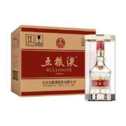 京东百亿补贴：五粮液52度普五第八代款整箱装500ml*6瓶 浓香型白酒